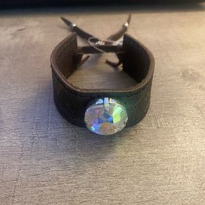 Brand new up-cycled adjustable cuff bracelet. Never worn.
